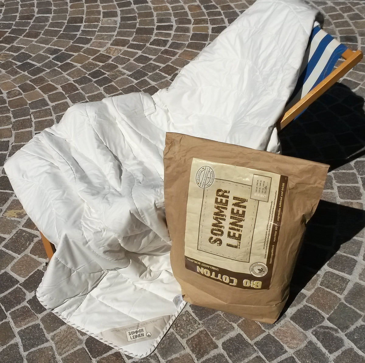 Duvet de lin d&#39;été